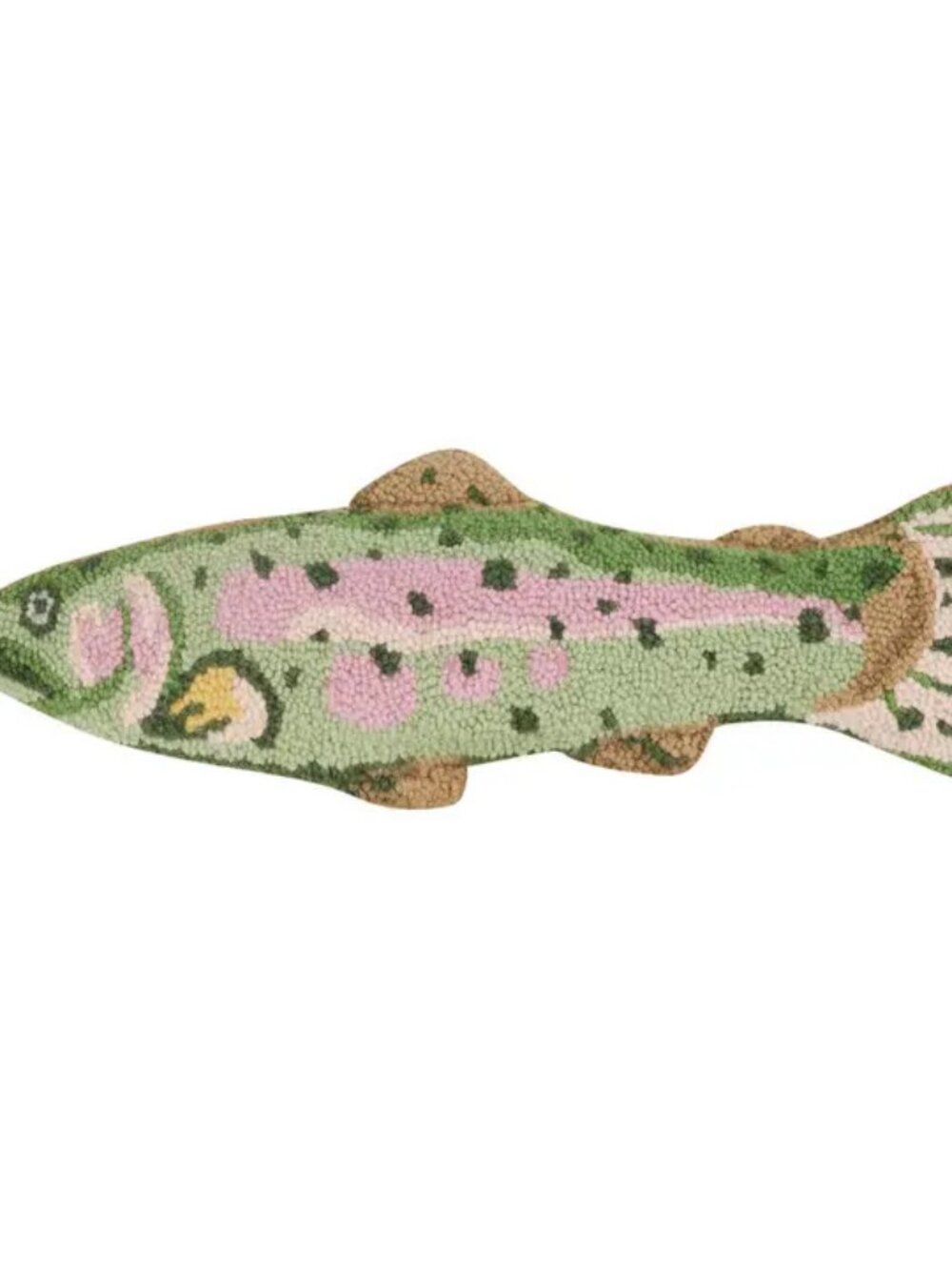Shaped Trout Hook Pillow NEW